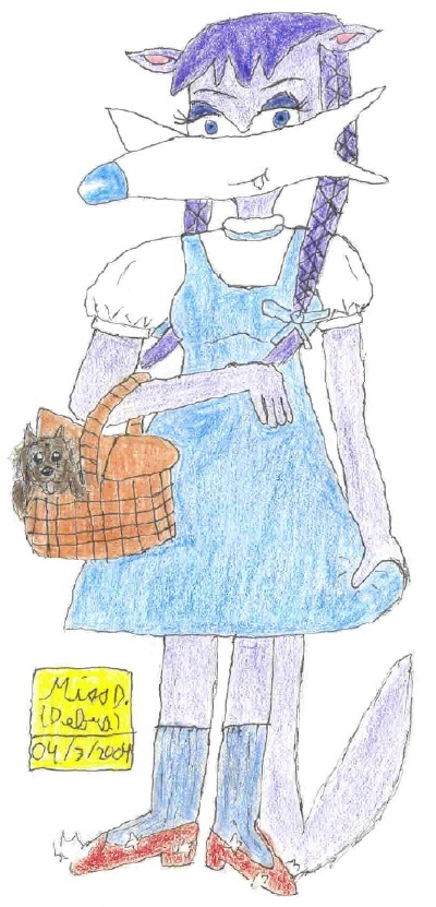 Nic as Dorothy - From The Wizard of the Oz